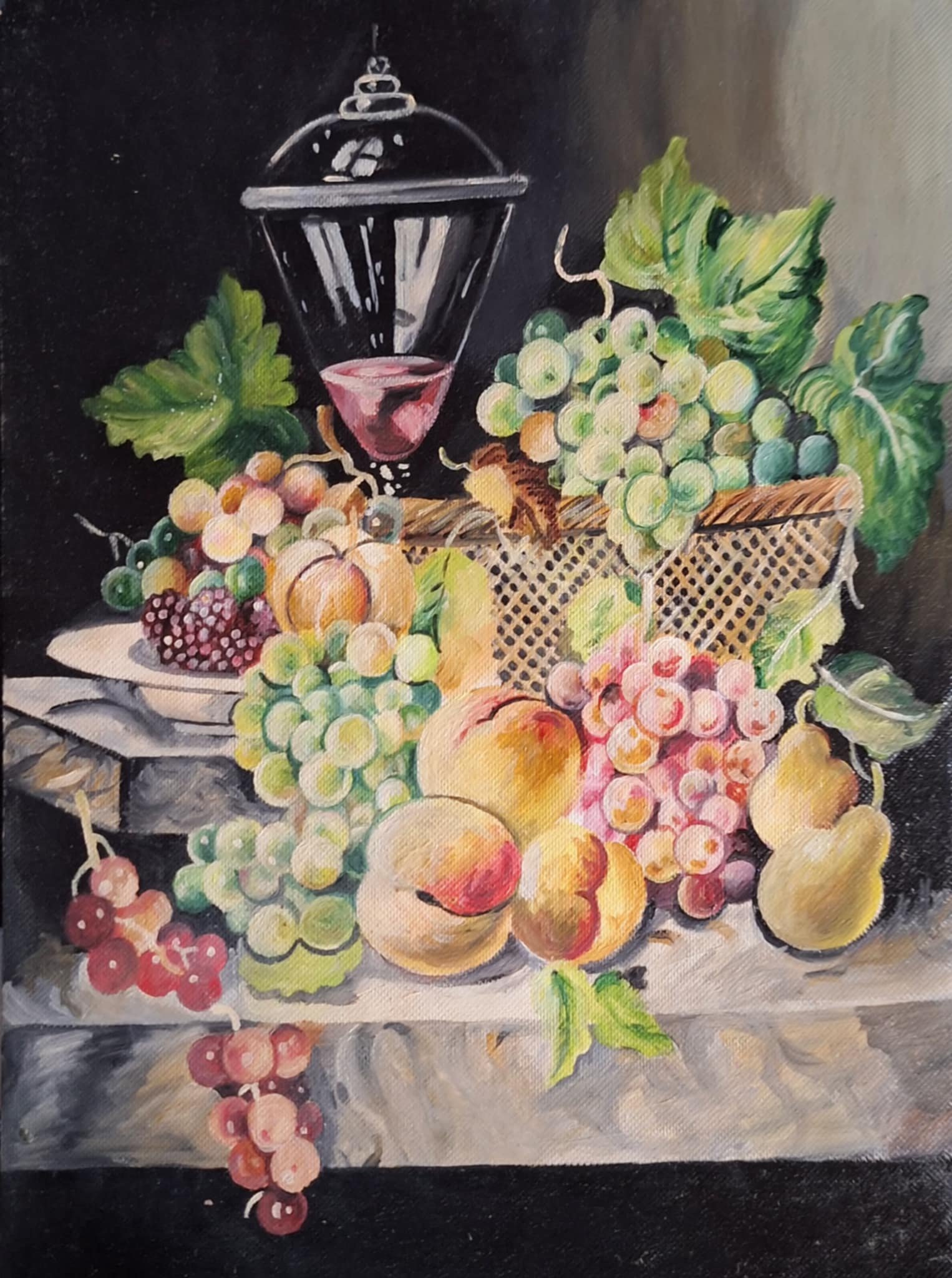 Martwa Natura: Brzoskwinia i Kosz - Image 2